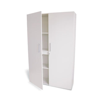 Whitney White Tall And Wide Wall Cabinet