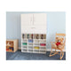 Whitney White Workstation Cabinet